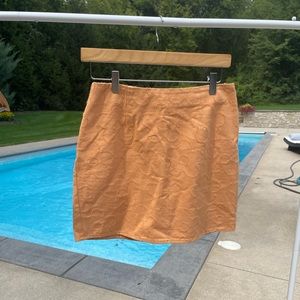 Blue Blush floral skirt